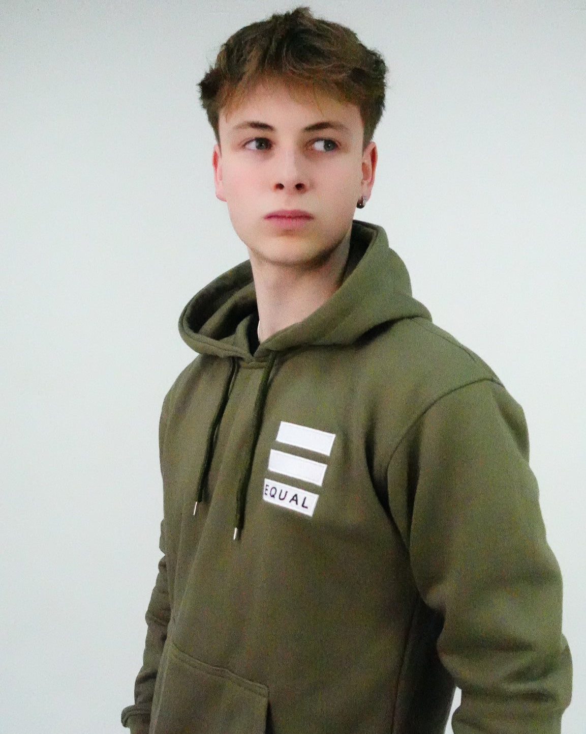 Khaki Green Hoodie