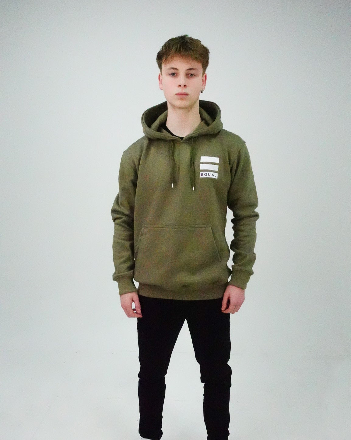 Khaki Green Hoodie